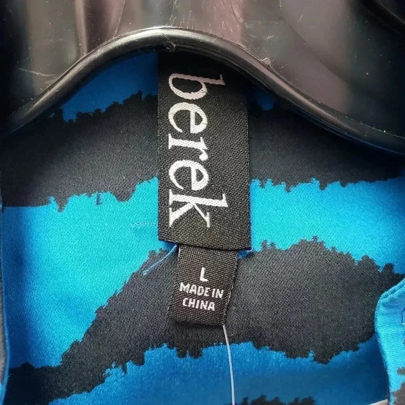 NWT Berek Blue Captain Zebra Jacket - Picture 5 of 6